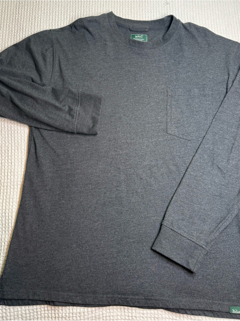 Woolrich the Green Label Classic Pocket Long Sleeve Tee